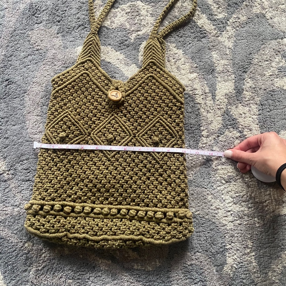 AE Macrame Purse - Picture 3 of 6